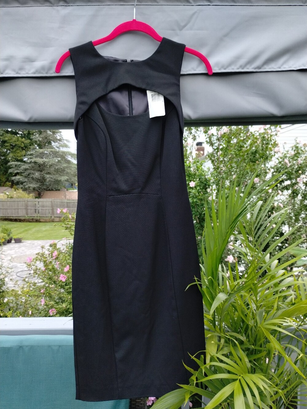 French Connection Black Cutout Sheath Dress - Women 4